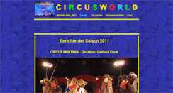 Desktop Screenshot of circusarchiv2011.circusworld.de