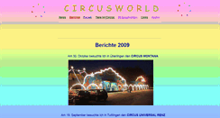 Desktop Screenshot of circusarchiv2009.circusworld.de