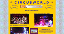 Desktop Screenshot of circusworld.de