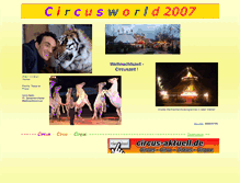 Tablet Screenshot of circusarchiv2007.circusworld.de