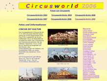 Tablet Screenshot of circusarchiv2006.circusworld.de